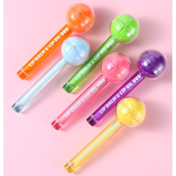 Clearance - 2 in 1 Lip Balm & Lip Oil Duo - Picture 10 of 13